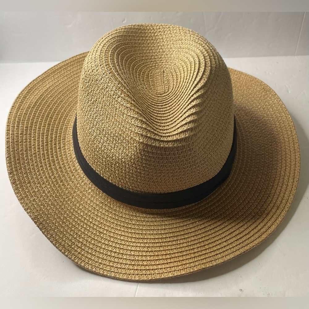 Classic Tan Fedora Hat 100% Paper